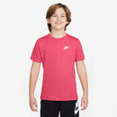 NIKE K NSW TEE EMB FUTURA LBR FZ5177-629 T-SHIRT SHORT SLEEVE (YB)-1