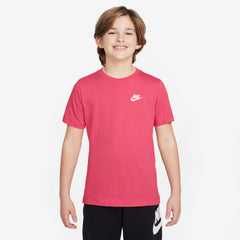 NIKE K NSW TEE EMB FUTURA LBR FZ5177-629 T-SHIRT SHORT SLEEVE (YB)