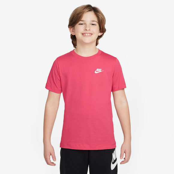 NIKE K NSW TEE EMB FUTURA LBR FZ5177-629 T-SHIRT SHORT SLEEVE (YB)