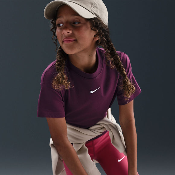 NIKE G NSW TEE BOXY ESSNTL LBR FZ5559-610 T-SHIRT SHORT SLEEVE (YG)