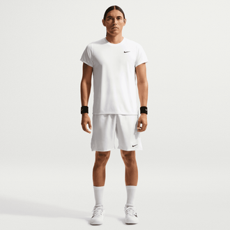 NIKE COURT VICTORY FZ6921-100 T-SHIRT TRAINING SHORT SLEEVE TENNIS (M)