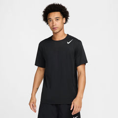 NIKE M NK DFADV AROSWFT SS TOP HJ3377-010 T-SHIRT SHORT SLEEVE RUNNING (M)