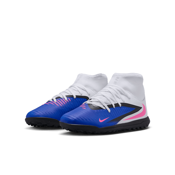 NIKE JR PHANTOM 6 HIGH CLUB TF HQ2048-446 TURF SHOES FOOTBALL (YB)