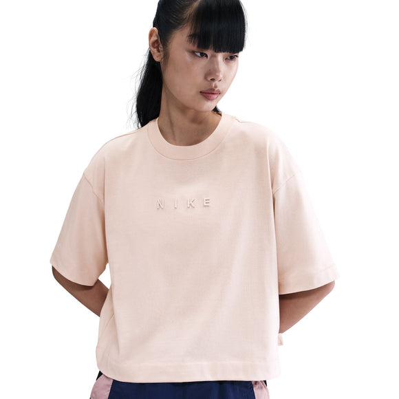 NIKE W NSW LUXE SS TEE BOXY HV4955-667 T-SHIRT SHORT SLEEVE (W)