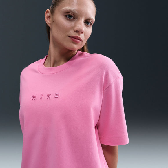 NIKE W NSW LUXE SS TEE BOXY HV4955-675 T-SHIRT SHORT SLEEVE (W)