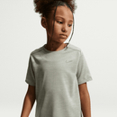 NIKE K NK DF MILER SS TOP IF2425-304 T-SHIRT SHORT SLEEVE TRAINING (YB)-3