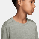 NIKE K NK DF MILER SS TOP IF2425-304 T-SHIRT SHORT SLEEVE TRAINING (YB)-4