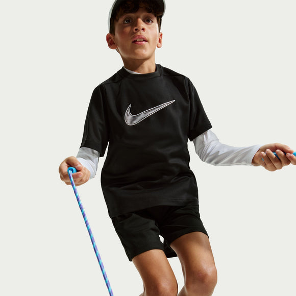 NIKE B NK DF MULTI SS TOP HBR IF2430-010 T-SHIRT SHORT SLEEVE (YB)