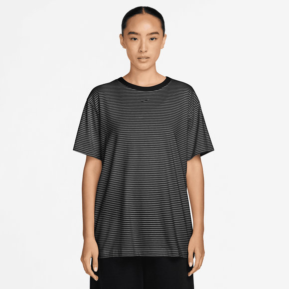NIKE AS W NSW SS TEE STRIPE IH7471-010 T-SHIRT SHORT SLEEVE (W)