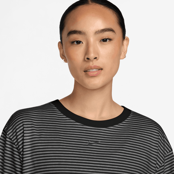 NIKE AS W NSW SS TEE STRIPE IH7471-010 T-SHIRT SHORT SLEEVE (W)