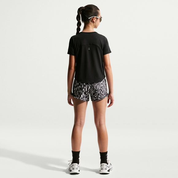 NIKE G NK DF TEMPO SS TOP IU3747-010 T-SHIRT SHORT SLEEVE TRAINING (YG)