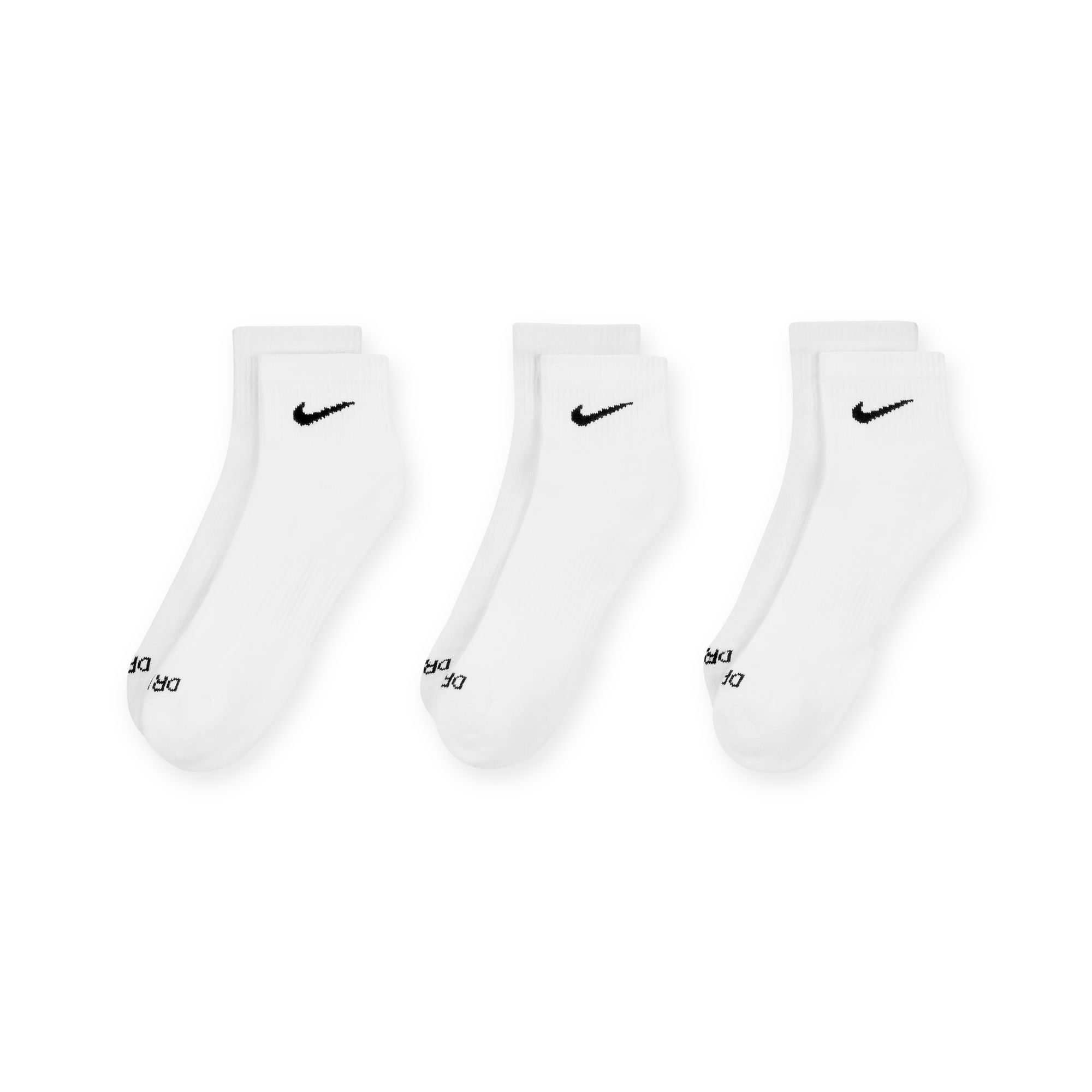 NIKE U NK EVERYDAY PLS CSH ANKLE 3PR SX6890-100 SOCKS ANKLE TRAINING (U)