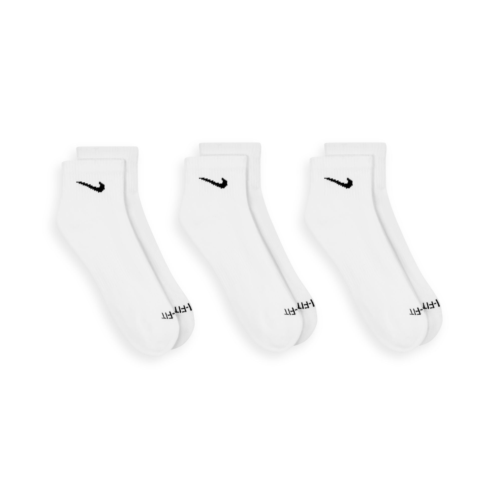 NIKE U NK EVERYDAY PLS CSH ANKLE 3PR SX6890-100 SOCKS ANKLE TRAINING (U)