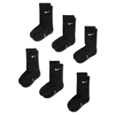 NIKE EVERYDAY SX6910-010 SOCKS CREW CASUAL (Y)-3