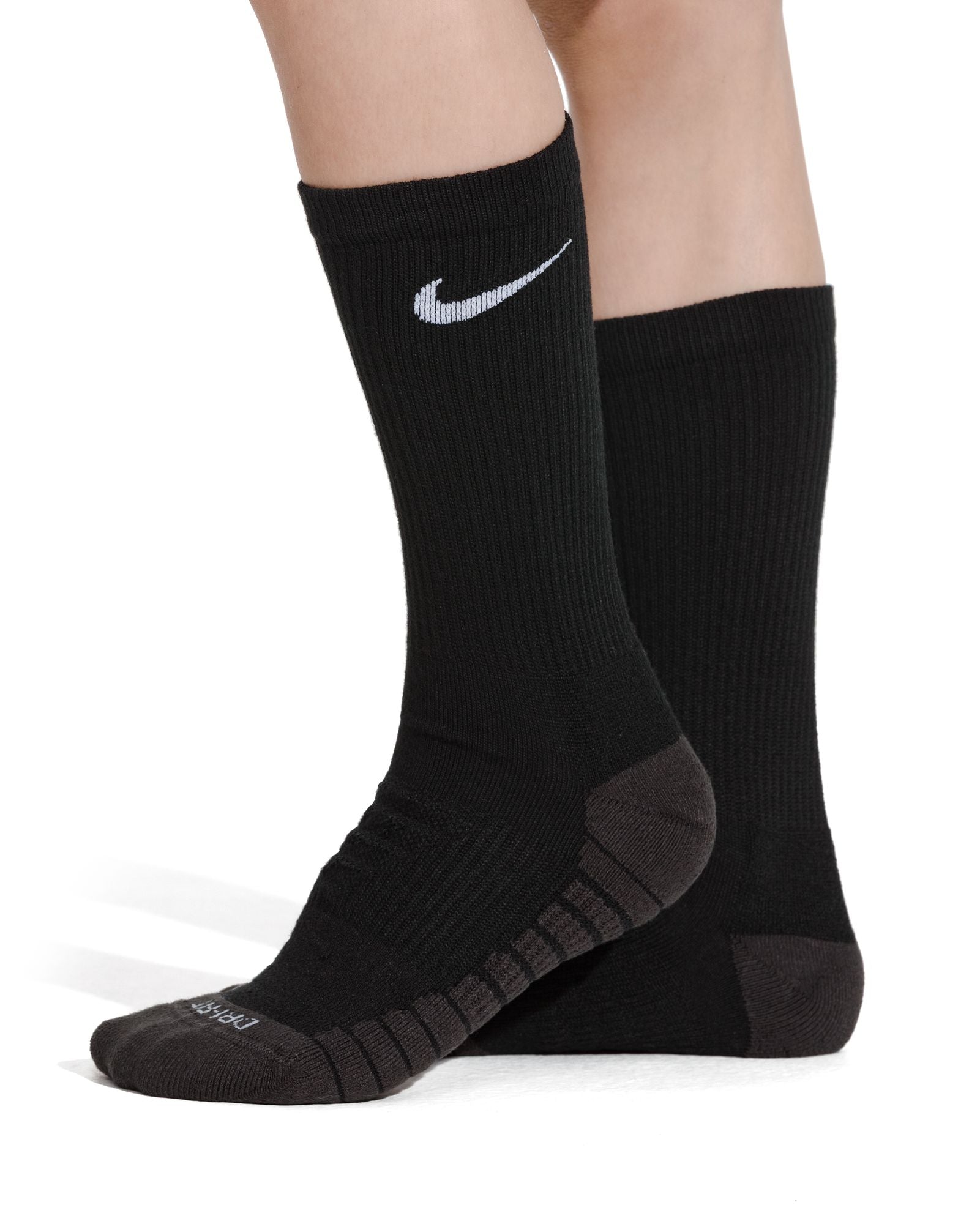 NIKE Y NK EVERYDAY CUSH CREW 6PR SX6910-010 SOCKS CREW CASUAL (Y)