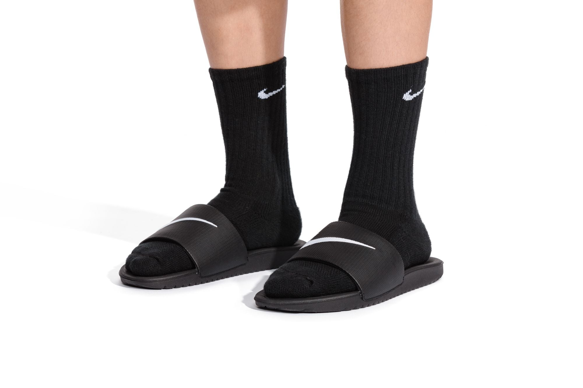 NIKE Y NK EVERYDAY CUSH CREW 6PR SX6910-010 SOCKS CREW CASUAL (Y)