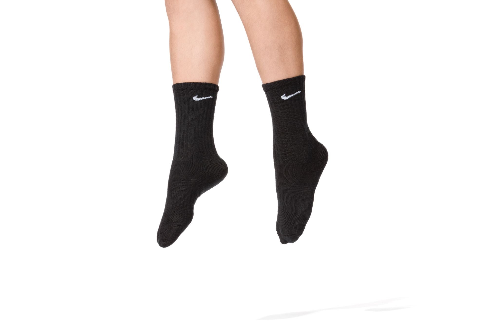 NIKE Y NK EVERYDAY CUSH CREW 6PR SX6910-010 SOCKS CREW CASUAL (Y)