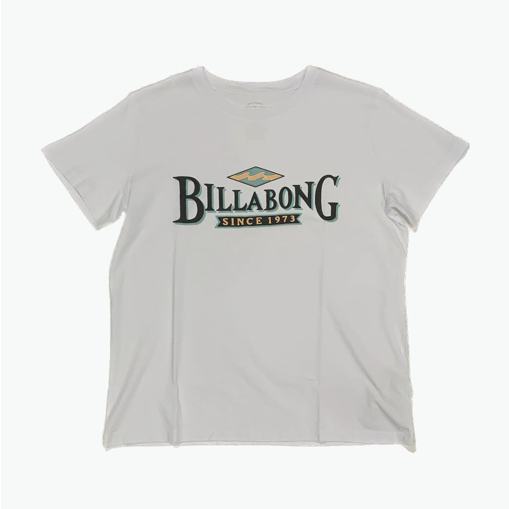 BILLABONG SURFED OUT TEE BBLOCW046-WHT T-SHIRT SHORT SLEEVE (W)