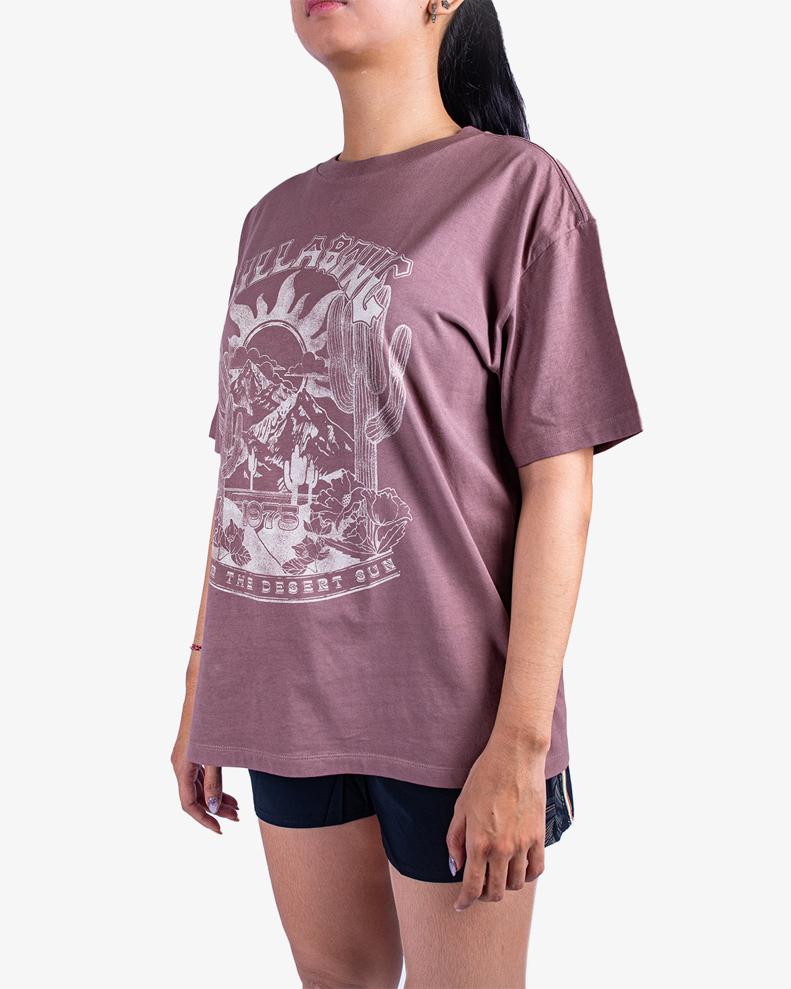 BILLABONG DREAMY CANYON TEE BBLOCW075-DTP T-SHIRT SHORT SLEEVE (W)