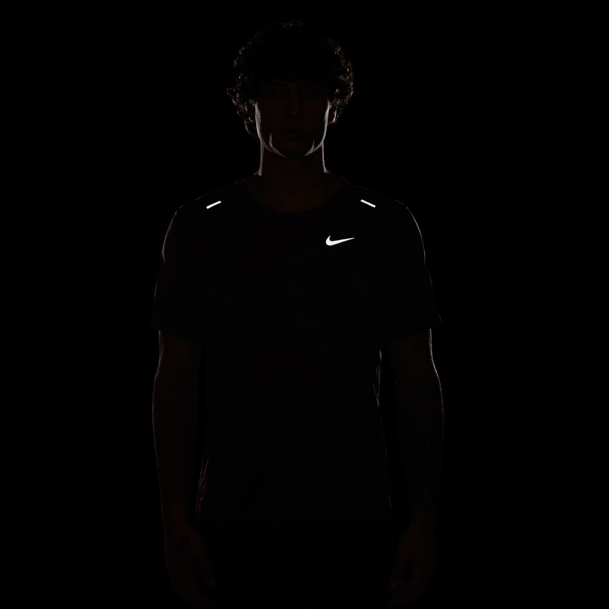NIKE AS M DF RISE 365 SS CZ9185-652 T-SHIRT SHORT SLEEVE RUNNING (M)