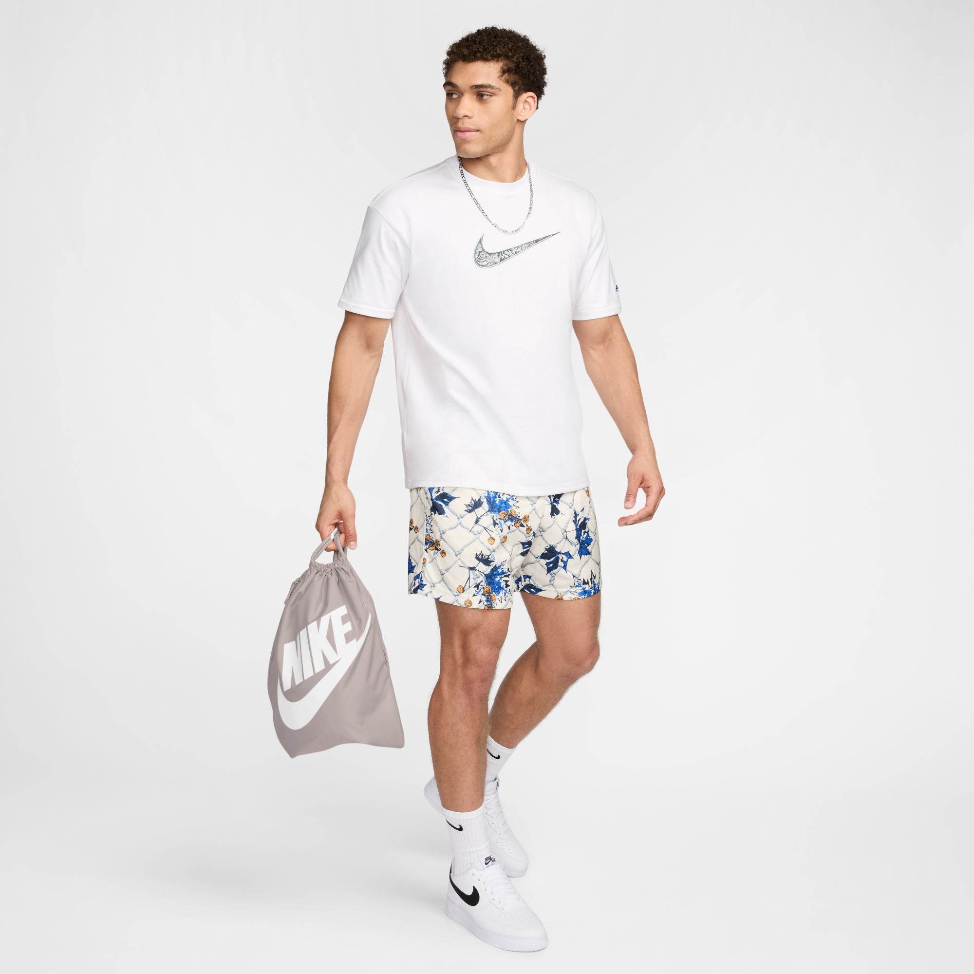 NIKE NK HERITAGE DRAWSTRING DC4245-009 GYM BAG (U) - gym sack