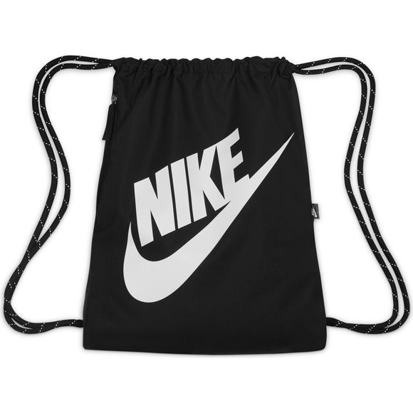 NIKE HERITAGE DRAWSTRING DC4245-010 GYM BAG (U)