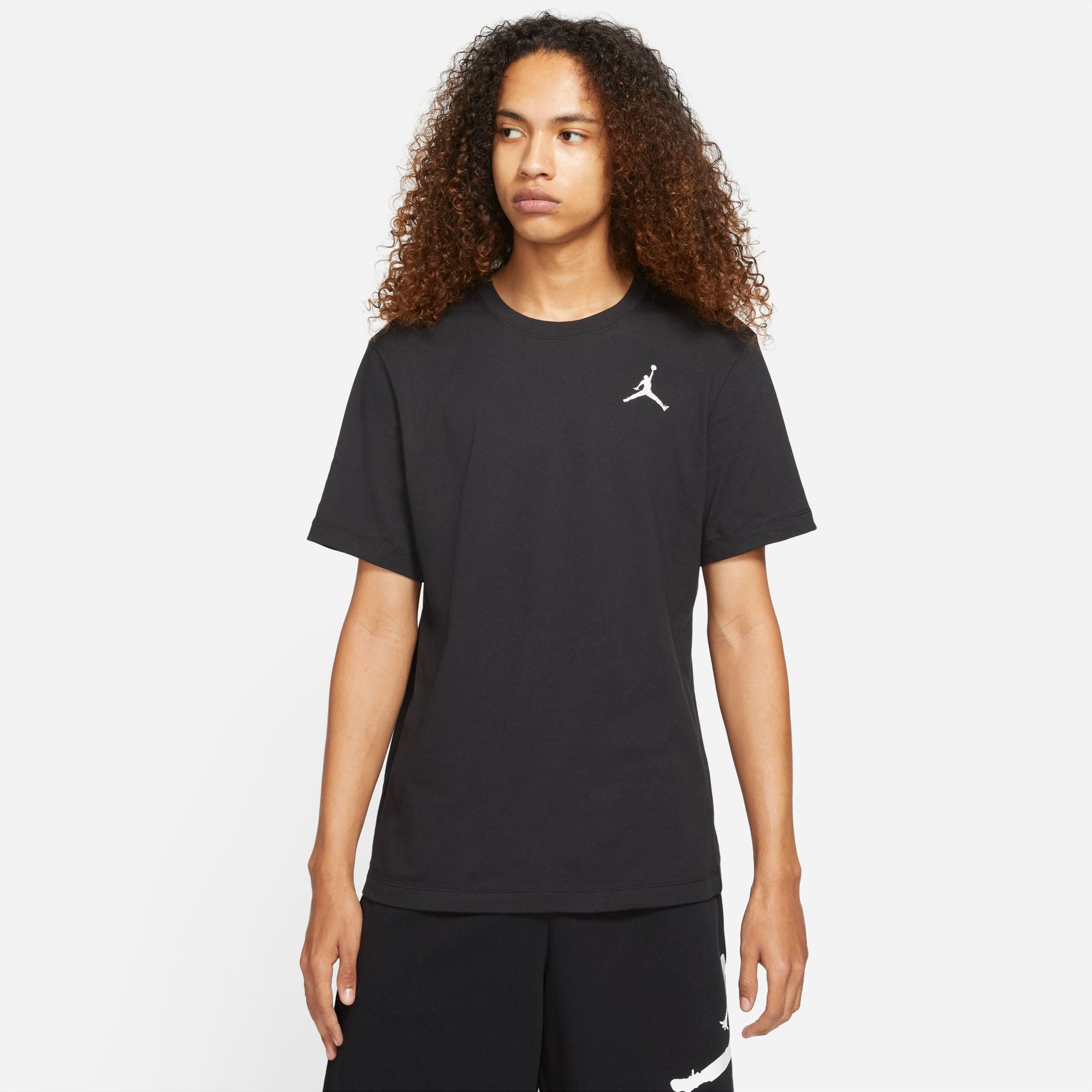 NIKE M J JUMPMAN EMB SS CREW DC7485-010 T-SHIRT SHORT SLEEVE (M)