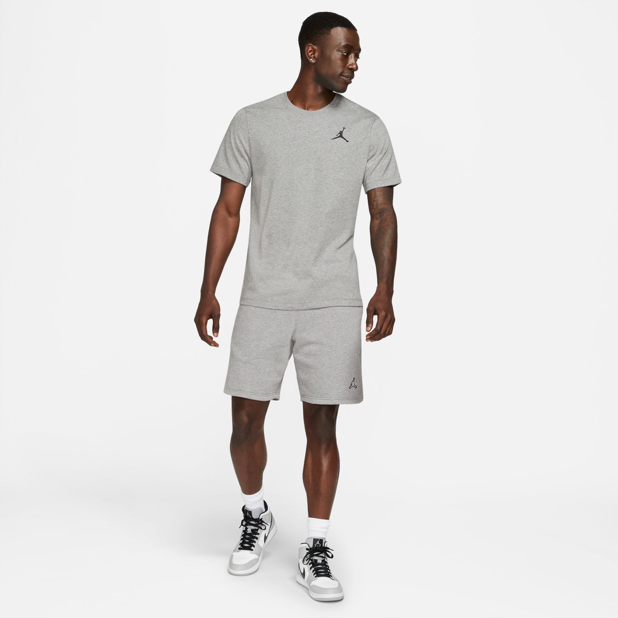 NIKE M J JUMPMAN EMB SS CREW DC7485-091 T-SHIRT SHORT SLEEVE (M)