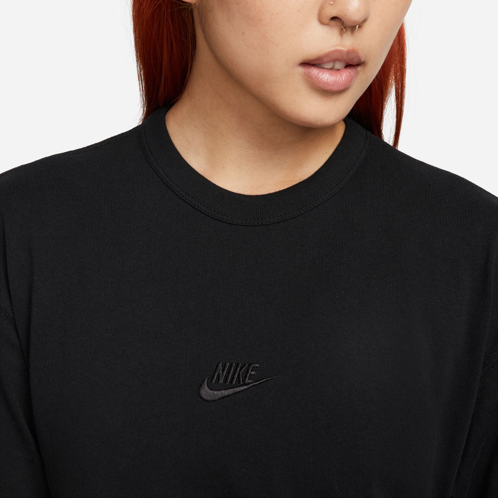 NIKE AS M NSW PREM ESSNTL SUST TEE DO7393-010 T-SHIRT SHORT SLEEVE (M)