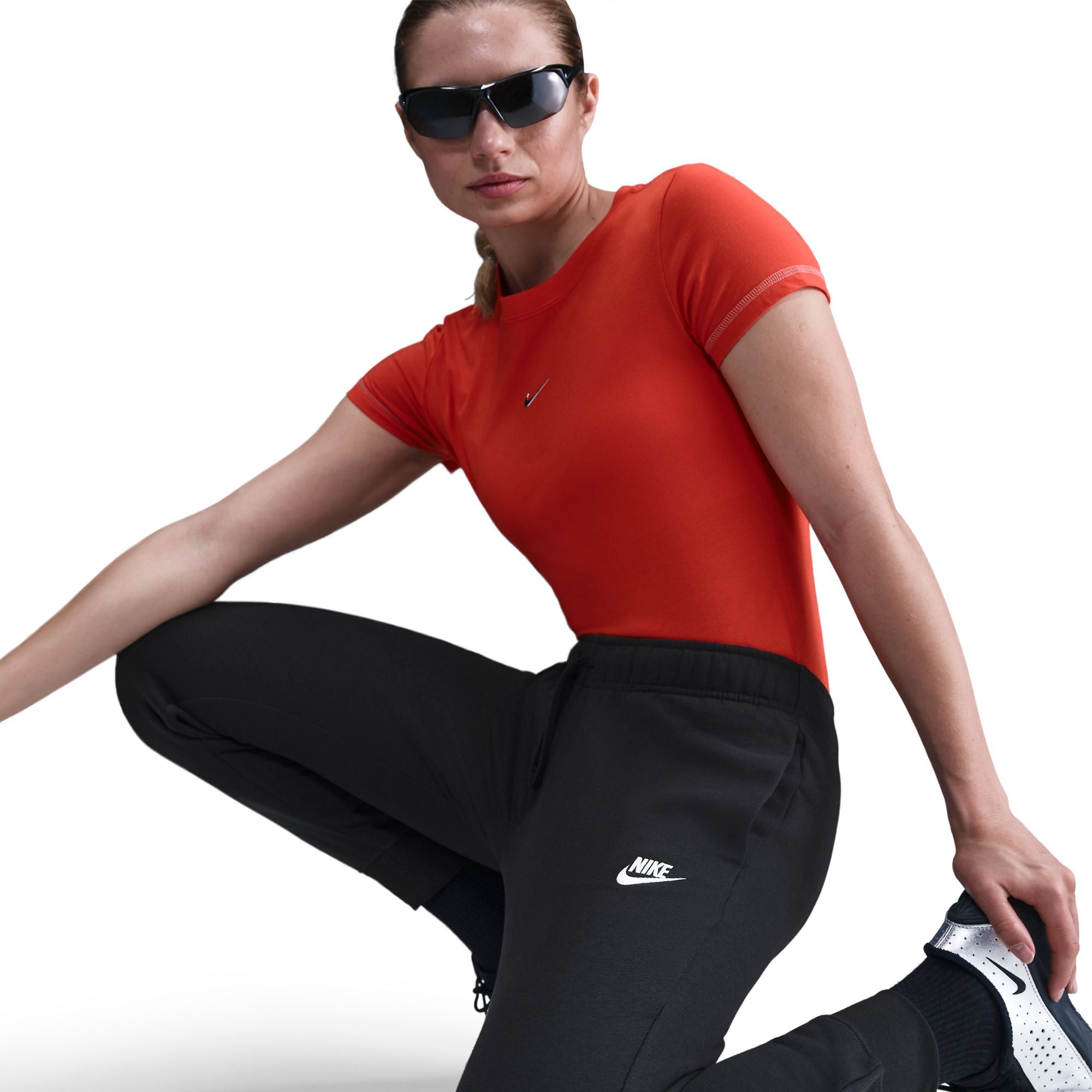 NIKE W NSW CLUB FLC MR PANT STD DQ5191-010 PANT (W)