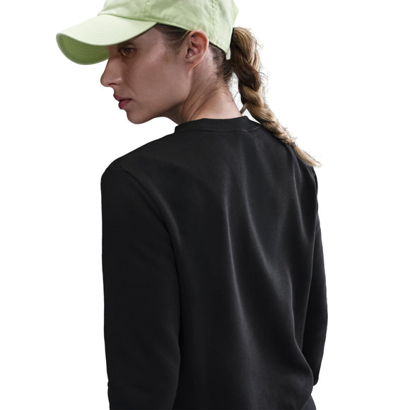 NIKE W NSW CLUB FLC CREW STD DQ5473-010 T-SHIRT LONG SLEEVE (W)