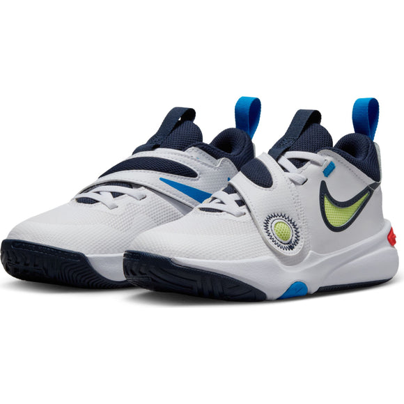 NIKE TEAM HUSTLE D 11 (PS) DV8994-105 BASKETBALL SHOES (YB)