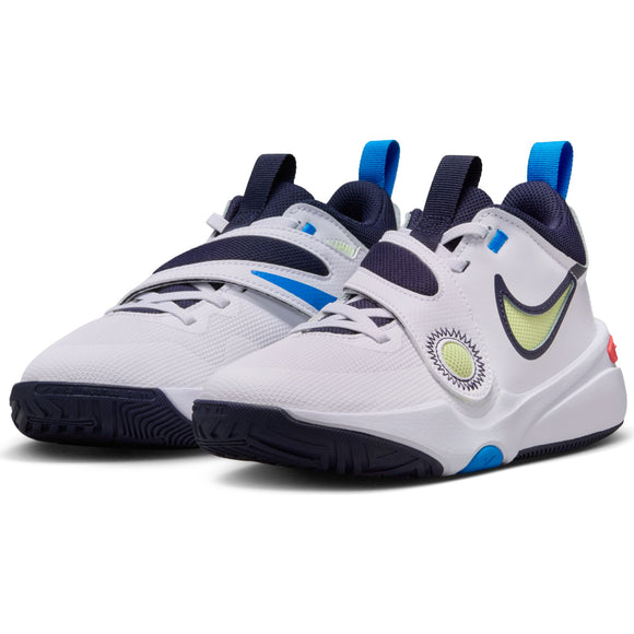 NIKE TEAM HUSTLE D 11 (GS) DV8996-105 BASKETBALL SHOES (YB)