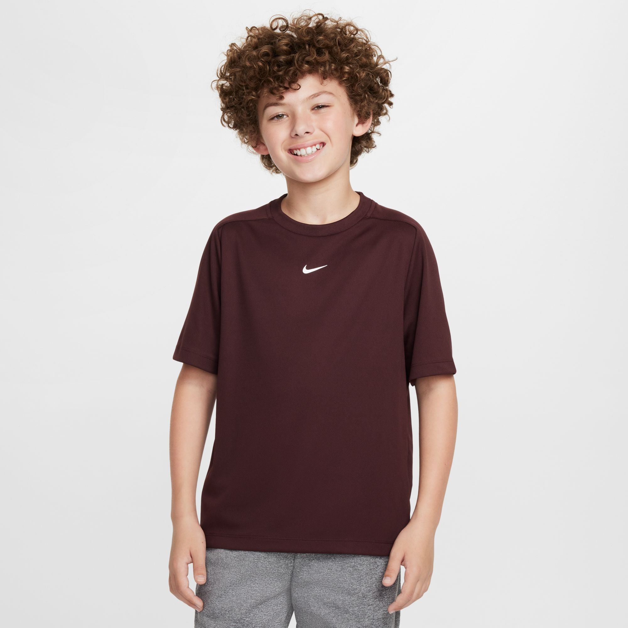NIKE B NK DF MULTI SS TOP DX5380-652 T-SHIRT SHORT SLEEVE TRAINING (YB)