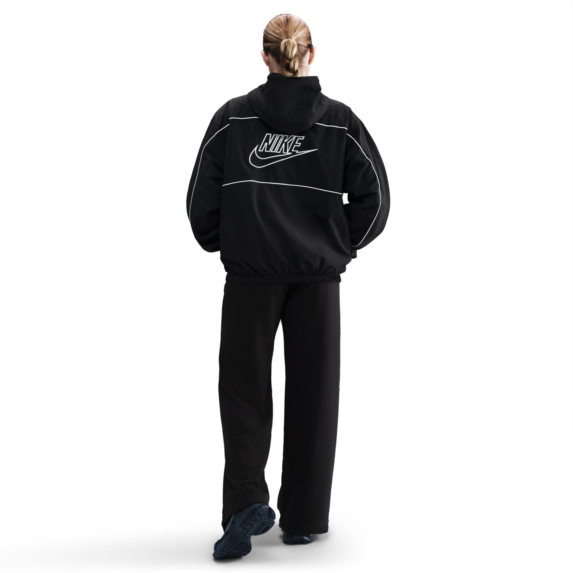 NIKE W NSW CLUB FLC MR PANT WIDE FB2727-010 PANT (W)