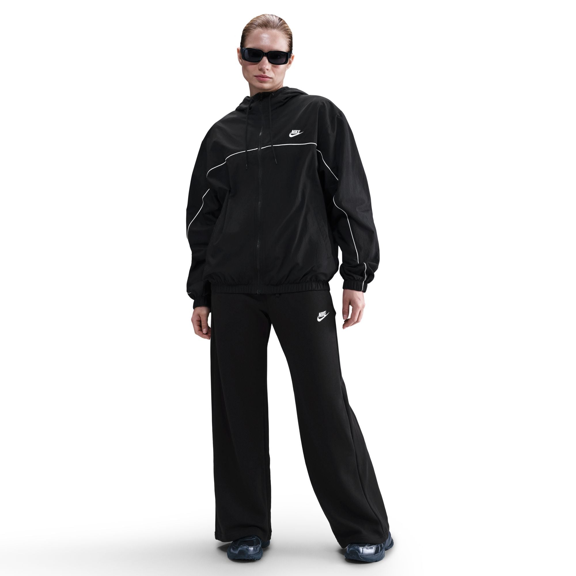 NIKE W NSW CLUB FLC MR PANT WIDE FB2727-010 PANT (W)