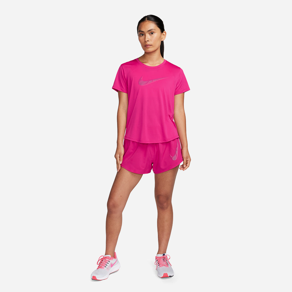 NIKE AS DF SWOOSH HBR SS TOP FB4697-615 TOP RUNNING (W) | Sonee Sports