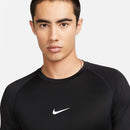 NIKE AS M NP DF TIGHT TOP SS FB7933-010 COMPRESSION TOP SHORT SLEEVE (M)-4