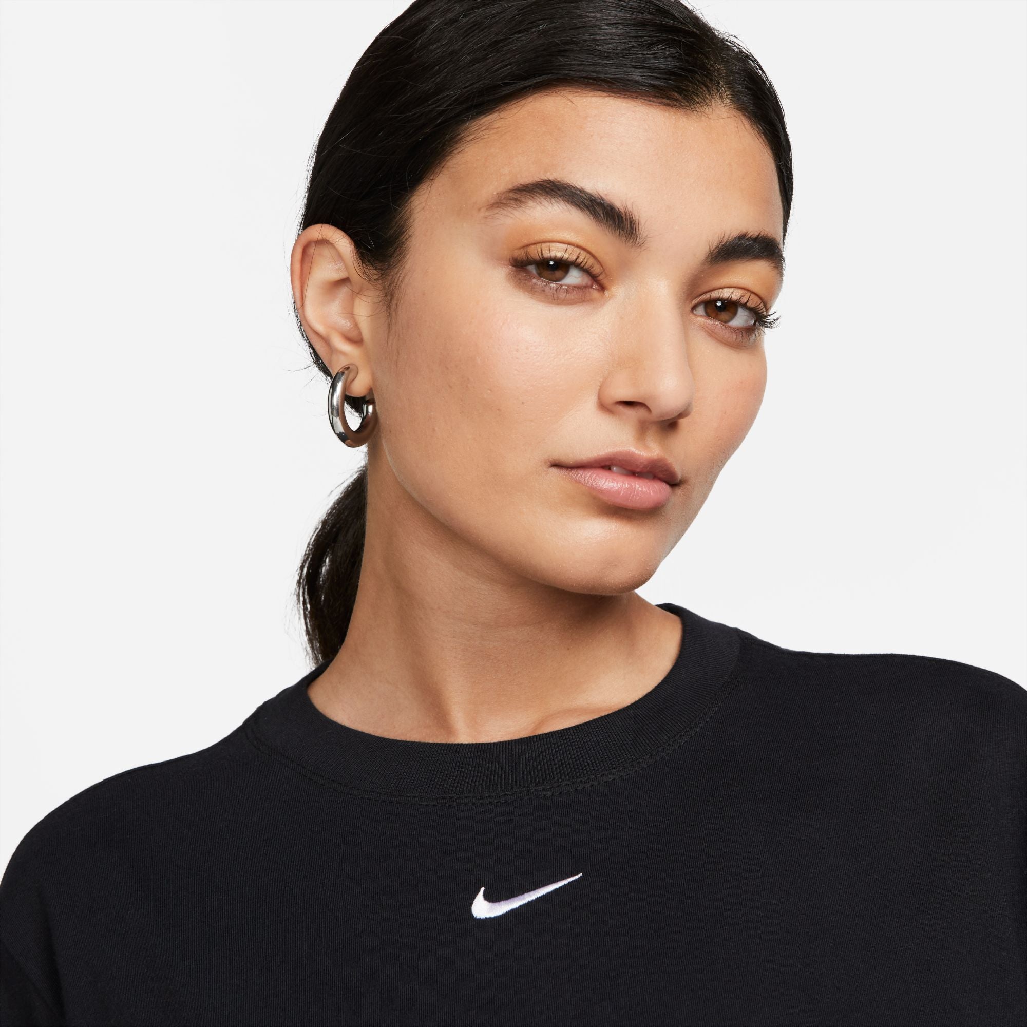 NIKE W NSW TEE ESSNTL LBR FD4149-010 T-SHIRT SHORT SLEEVE (W)