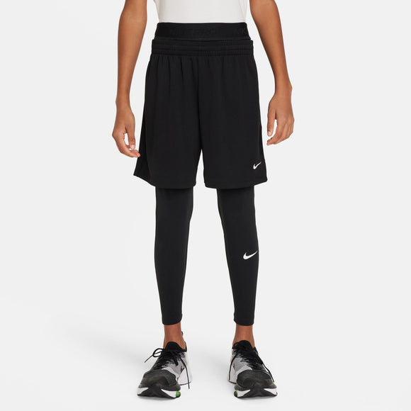NIKE B NP DF TIGHT 24 FJ6821-010 TIGHT FULL LENGTH TRAINING (YB)