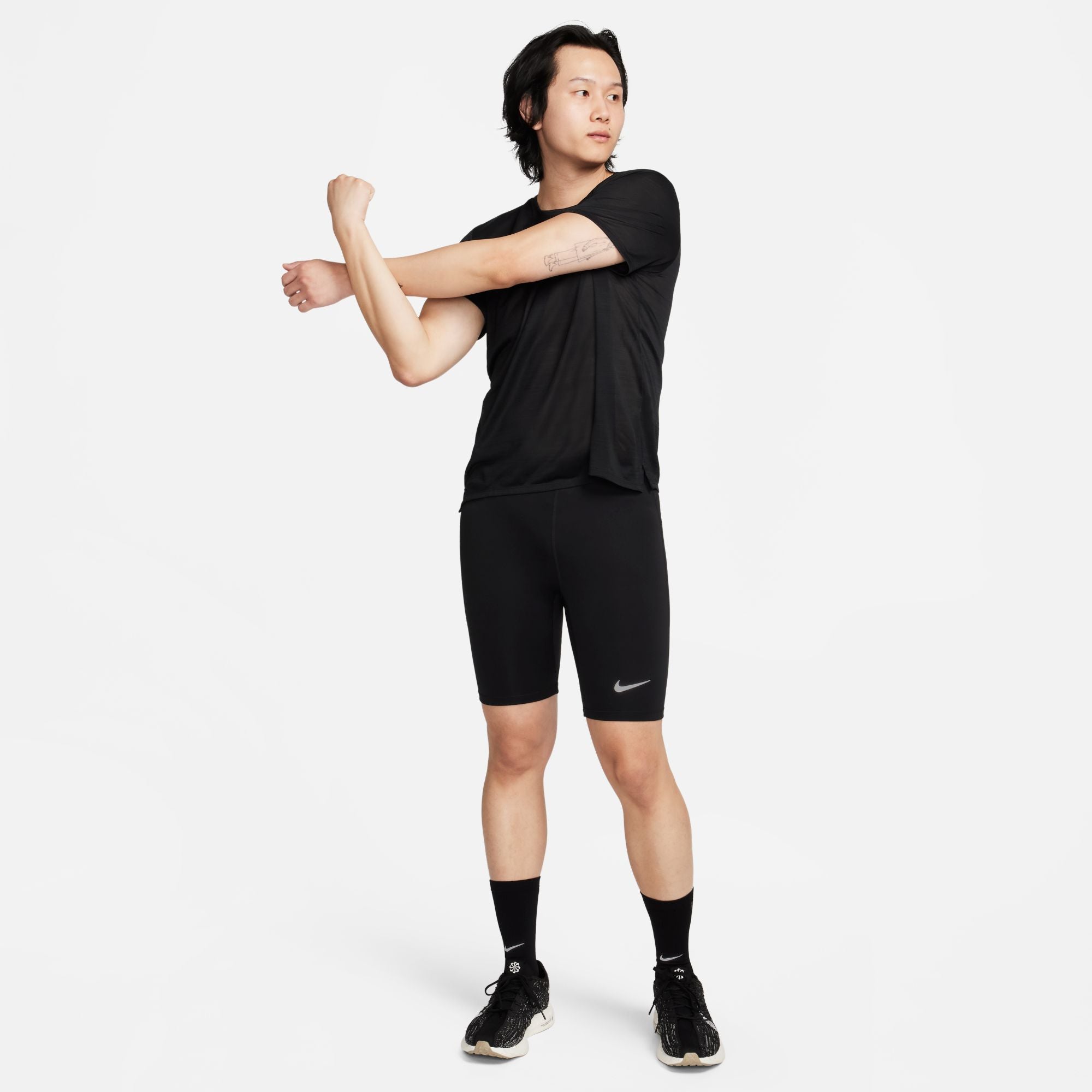 NIKE AS M DF FAST BF HALF TIGHT FN3372-010 COMPRESSION SHORT (M)