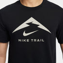 NIKE AS M DF TEE TRAIL LOGO FQ3915-010 T-SHIRT SHORT SLEEVE RUNNING (M)-4