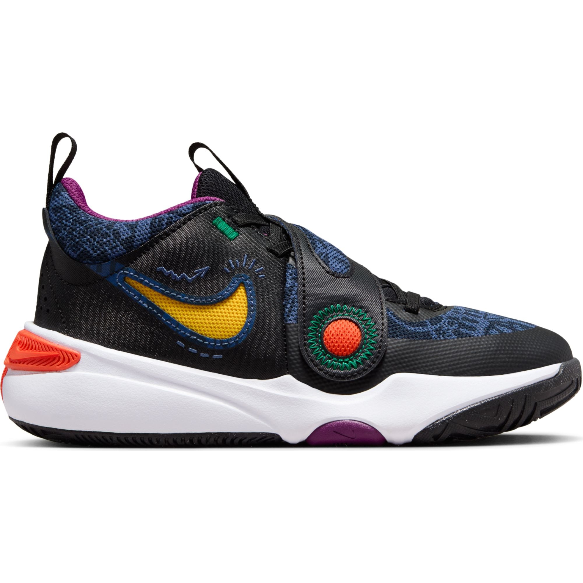 NIKE TEAM HUSTLE D 11 SE (GS) FQ7375-001 BASKETBALL SHOES (YB)