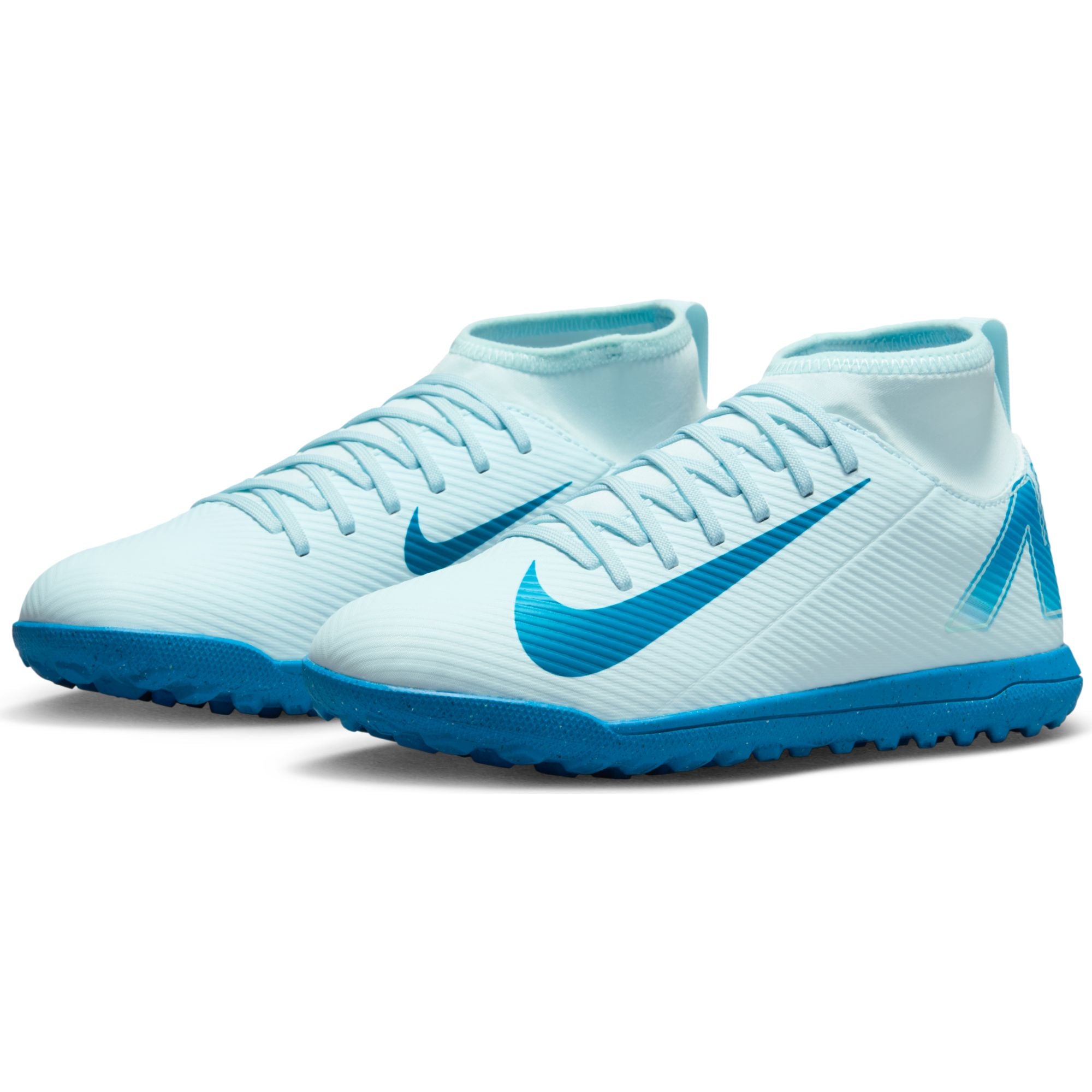 NIKE JR SUPERFLY 10 CLUB TF FQ8313-400 TURF SHOES FOOTBALL (YB)