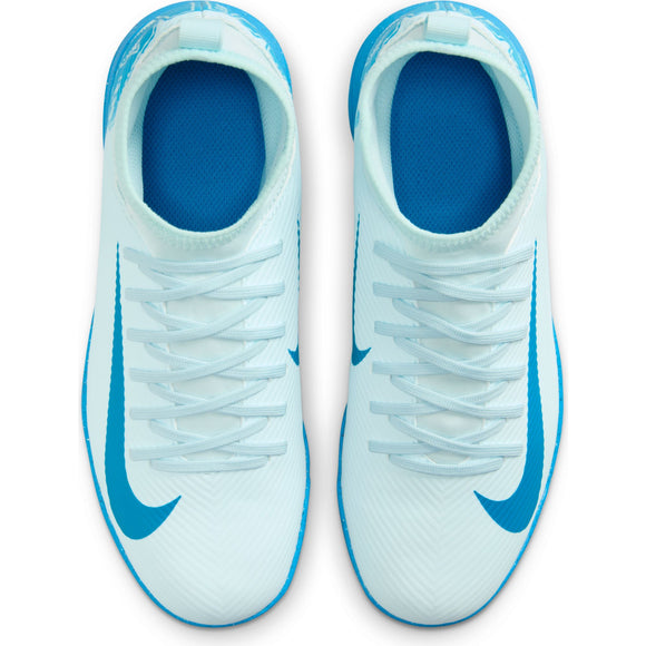 NIKE JR SUPERFLY 10 CLUB TF FQ8313-400 TURF SHOES FOOTBALL (YB)