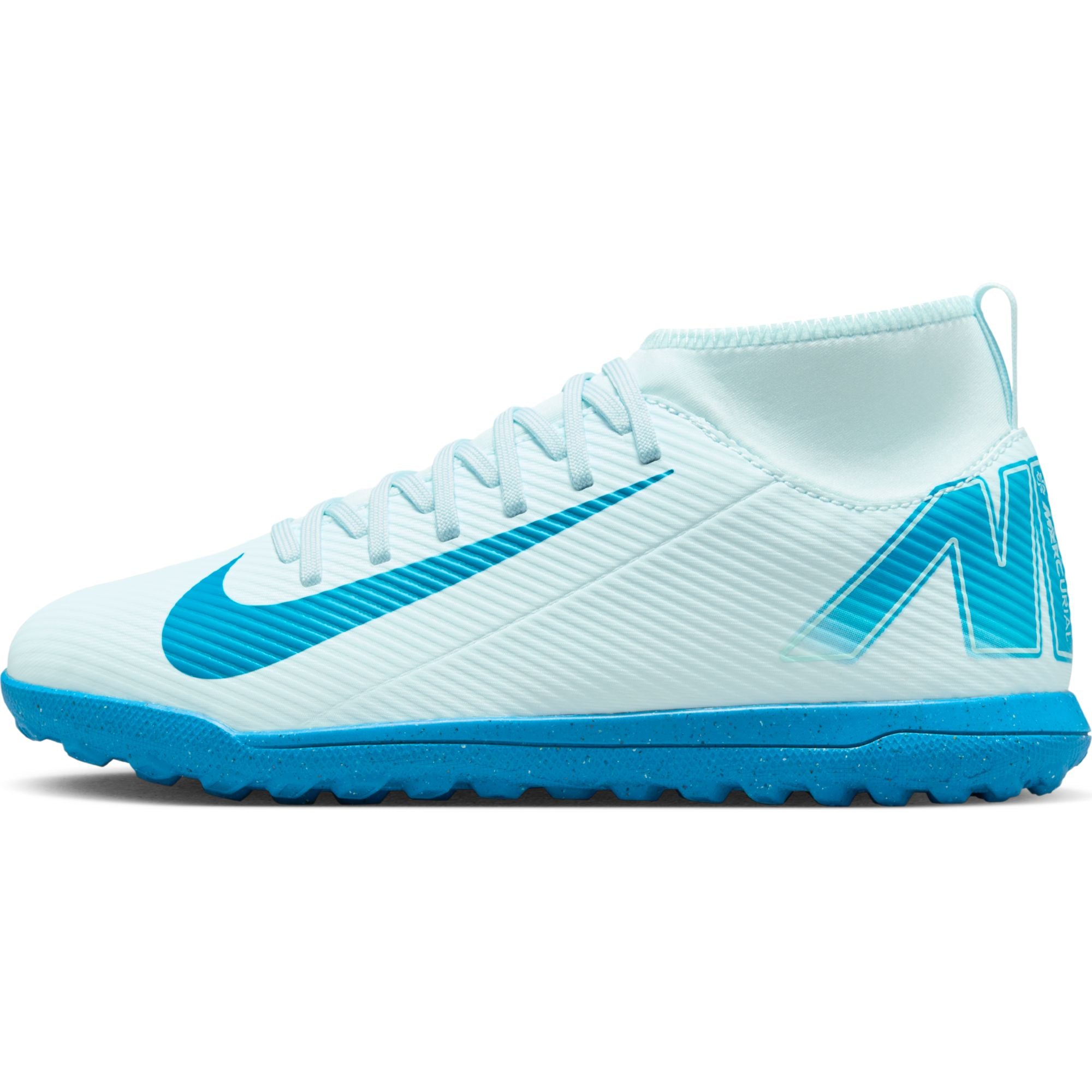 NIKE JR SUPERFLY 10 CLUB TF FQ8313-400 TURF SHOES FOOTBALL (YB)