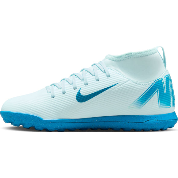 NIKE JR SUPERFLY 10 CLUB TF FQ8313-400 TURF SHOES FOOTBALL (YB)