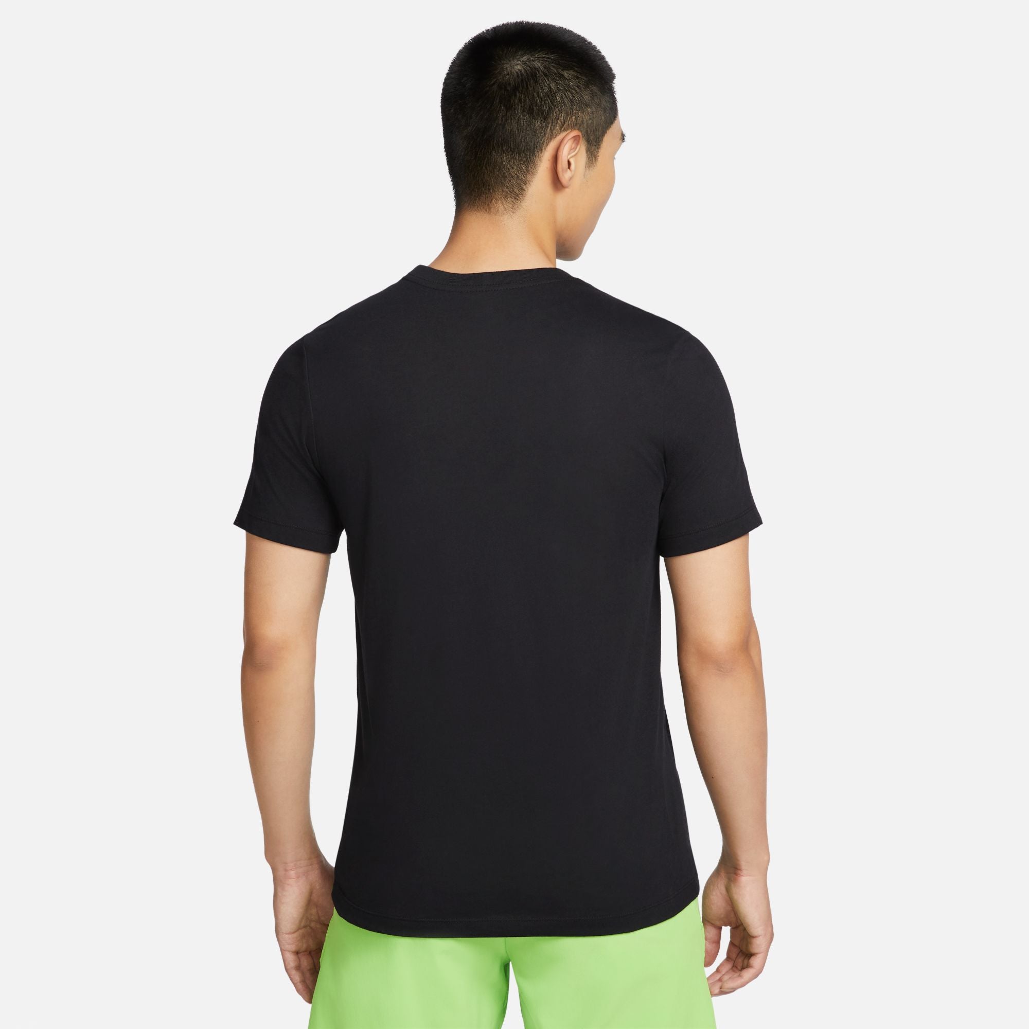 NIKE AS RN M NKCT DF TEE SU24 FV8437-010 T-SHIRT TRAINING SHORT SLEEVE TENNIS (M)