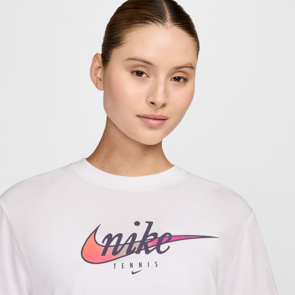 NIKE AS W NK DF SLAM SS TEE FZ3503-100 T-SHIRT SHORT SLEEVE TENNIS (W)