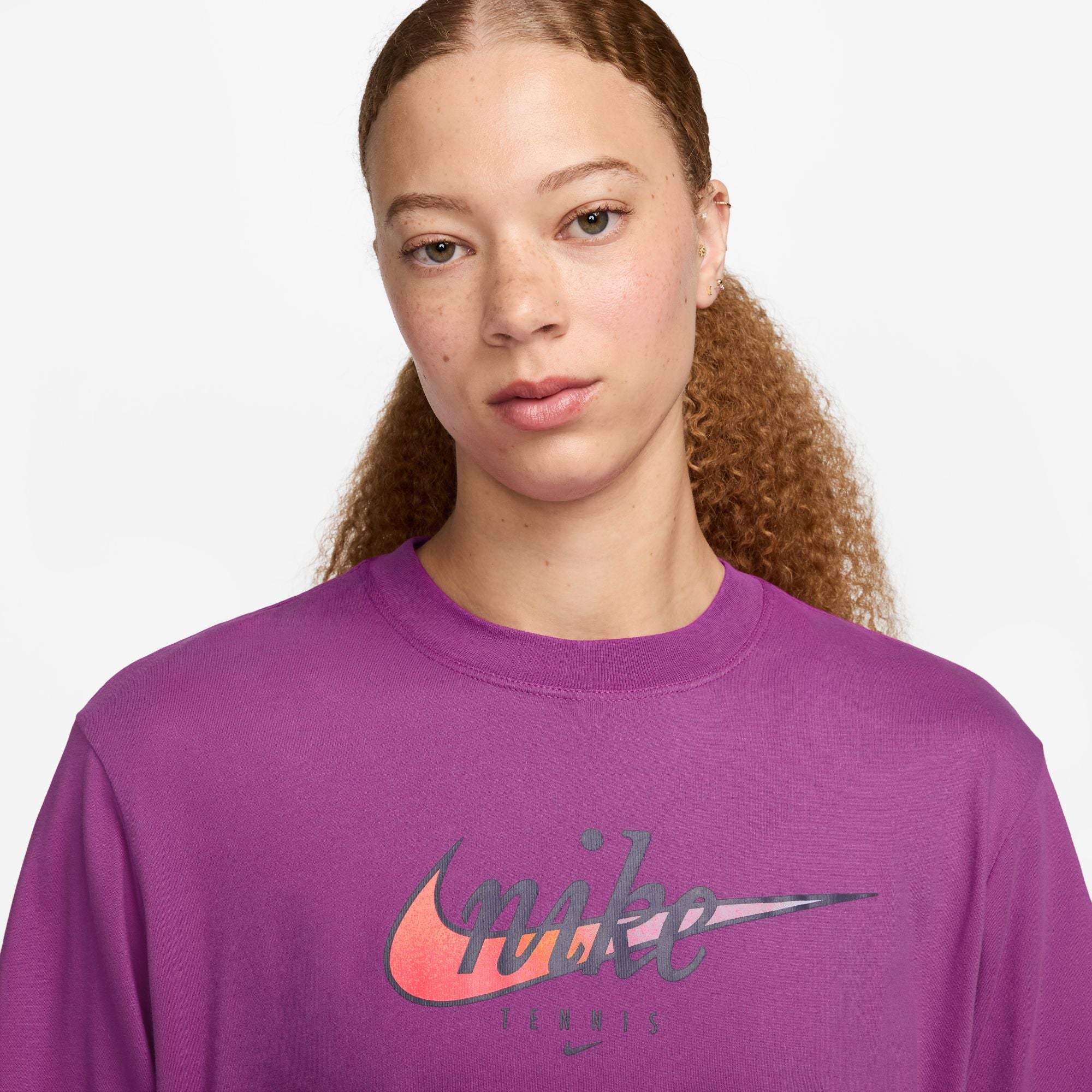 NIKE AS W NK DF SLAM SS TEE FZ3503-518 T-SHIRT SHORT SLEEVE TENNIS (W)